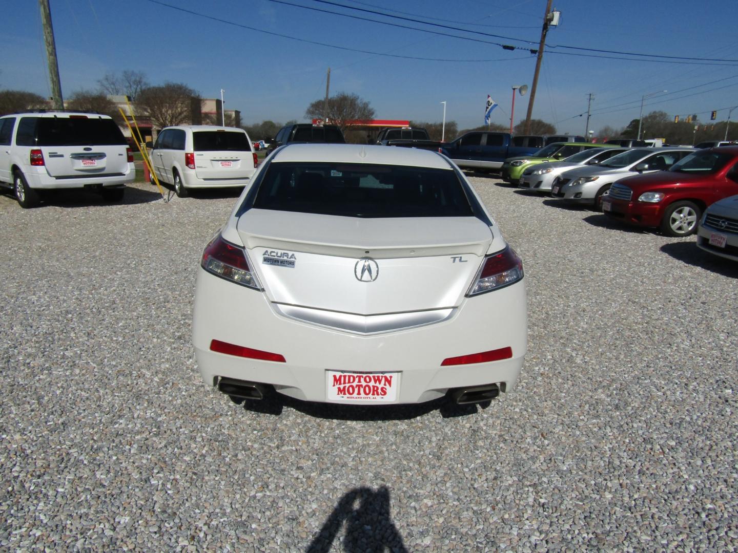 2010 White Acura TL 5-Speed AT with Tech Package (19UUA8F53AA) with an 3.5L V6 SOHC 24V engine, Automatic transmission, located at 15016 S Hwy 231, Midland City, AL, 36350, (334) 983-3001, 31.306210, -85.495277 - Photo#7